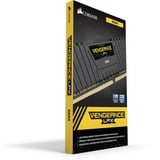 Corsair DIMM 64 GB DDR4-2666 (2x 32 GB) Dual-Kit, Arbeitsspeicher schwarz, CMK64GX4M2A2666C16, Vengeance LPX, INTEL XMP