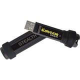 Corsair Flash Survivor Stealth 32 GB, USB-Stick schwarz, USB-A 3.2 Gen 1
