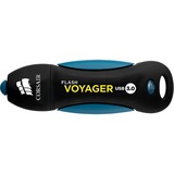 Corsair Flash Voyager 256 GB, USB-Stick schwarz/blau, USB-A 3.2 Gen 1