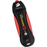 Corsair Flash Voyager GT 128 GB, USB-Stick schwarz/rot, USB-A 3.2 Gen 1