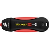 Corsair Flash Voyager GT 512 GB, USB-Stick schwarz/rot, USB-A 3.2 Gen 1
