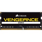 Corsair SO-DIMM 4 GB DDR4-2400  , Arbeitsspeicher schwarz, CMSX4GX4M1A2400C16, Vengeance