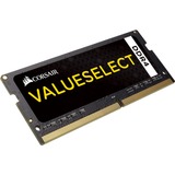 Corsair ValueSelect SO-DIMM 8 GB DDR4-2133  , Arbeitsspeicher schwarz, CMSO8GX4M1A2133C15, Value Select