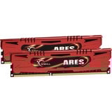 G.Skill DIMM 16 GB DDR3-1600 Kit, Arbeitsspeicher F3-1600C9D-16GAR, Ares, XMP, Retail