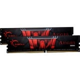 G.Skill DIMM 16 GB DDR4-2400 (2x 8 GB) Dual-Kit, Arbeitsspeicher F4-2400C15D-16GIS, Aegis, INTEL XMP