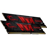 G.Skill DIMM 16 GB DDR4-2666 Kit, Arbeitsspeicher schwarz, F4-2666C19D-16GIS, Aegis