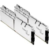 G.Skill DIMM 16 GB DDR4-3200 (2x 8 GB) Dual-Kit, Arbeitsspeicher silber, F4-3200C14D-16GTRS, Trident Z Royal, INTEL XMP
