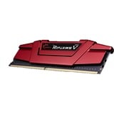 G.Skill DIMM 16 GB DDR4-3200 (2x 8 GB) Dual-Kit, Arbeitsspeicher rot, F4-3200C14D-16GVR, Ripjaws V, INTEL XMP
