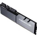 G.Skill DIMM 16 GB DDR4-3200 (2x 8 GB) Dual-Kit, Arbeitsspeicher silber/schwarz, F4-3200C14D-16GTZSK, Trident Z, INTEL XMP