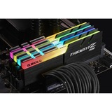 G.Skill DIMM 32 GB DDR4-2400 Quad-Kit, Arbeitsspeicher F4-2400C15Q-32GTZR, Trident Z RGB, XMP