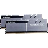 G.Skill DIMM 32 GB DDR4-3200 Kit, Arbeitsspeicher silber/schwarz, F4-3200C16D-32GTZSK, Trident Z, XMP