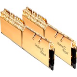 G.Skill DIMM 32 GB DDR4-3600 Kit, Arbeitsspeicher gold, F4-3600C18D-32GTRG, Trident Z Royal, XMP