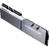 G.Skill DIMM 32 GB DDR4-3600 Kit, Arbeitsspeicher silber/weiß, F4-3600C17D-32GTZSW, Trident Z, XMP