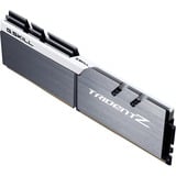 G.Skill DIMM 32 GB DDR4-3600 (2x 16 GB) Dual-Kit, Arbeitsspeicher silber/weiß, F4-3600C17D-32GTZSW, Trident Z, INTEL XMP