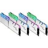 G.Skill DIMM 32 GB DDR4-3600 (4x 8 GB) Quad-Kit, Arbeitsspeicher silber, F4-3600C18Q-32GTRS, Trident Z Royal, INTEL XMP