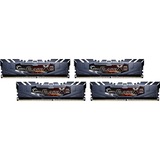 G.Skill DIMM 64 GB DDR4-3200 Quad-Kit, Arbeitsspeicher schwarz, F4-3200C16Q-64GFX, Flare X, XMP