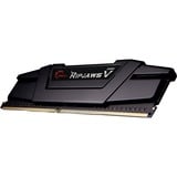 G.Skill DIMM 8 GB DDR4-3200 (2x 4 GB) Dual-Kit, Arbeitsspeicher schwarz, F4-3200C16D-8GVKB, Ripjaws V, INTEL XMP