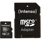 Intenso 16 GB microSDHC, Speicherkarte UHS-I U1, Class 10