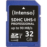 Intenso 32 GB SDHC, Speicherkarte UHS-I U1, Class 10