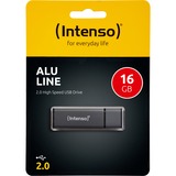 Intenso Alu Line 16 GB, USB-Stick schwarz