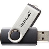 Intenso Basic Line 32 GB, USB-Stick silber/schwarz, USB-A 2.0