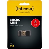 Intenso Micro Line 8 GB, USB-Stick schwarz