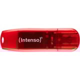 Intenso Rainbow Line 128 GB, USB-Stick rot, USB 2.0