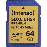 Intenso SDHC UHS-I 64 GB, Speicherkarte UHS-I U1, Class 10