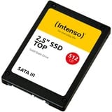 Intenso TOP SSD 512 GB schwarz, SATA 6 Gb/s, 2,5", Bulk