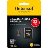 Intenso microSDHC UHS-I 32 GB, Speicherkarte UHS-I U1, Class 10