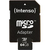 Intenso microSDXC 64 GB, Speicherkarte Class 10