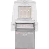 Kingston DataTraveler microDuo 3C 128 GB, USB-Stick USB-A 3.2 Gen 1, USB-C 3.2 Gen 1