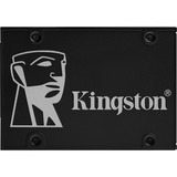Kingston KC600 256 GB, SSD schwarz, SATA 6 Gb/s, 2,5"