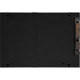 Kingston KC600 512 GB, SSD schwarz, SATA 6 Gb/s, 2,5"