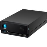 LaCie 1big Dock Pro 4 TB, Externe SSD schwarz, 2x Thunderbolt 3