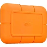 LaCie RUGGED SSD 2 TB, Externe SSD orange, USB-C 3.2 Gen 1 (5 Gbit/s)