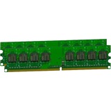 Mushkin DIMM 2 GB DDR2-800 Kit, Arbeitsspeicher 996529, Essentials, Lite Retail
