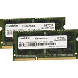 Mushkin SO-DIMM 8 GB DDR3-1600 Kit, Arbeitsspeicher 997037, Essentials