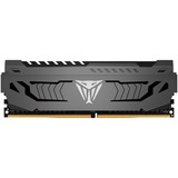 Patriot DIMM 16 DDR4-3200, Arbeitsspeicher grau, PVS416G320C6, Viper Steel, XMP