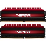 Patriot DIMM 16 GB DDR4-3600 Kit, Arbeitsspeicher PV416G360C7K, Viper 4, XMP, PV416G360C7K, Viper 4