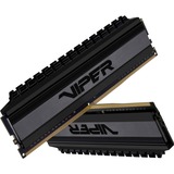 Patriot DIMM 16 GB DDR4-4133 (2x 8 GB) Dual-Kit, Arbeitsspeicher schwarz, PVB416G413C8K, Viper 4 Blackout, INTEL XMP