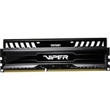 Patriot DIMM 8 GB DDR3-1600  , Arbeitsspeicher PV38G160C0, Viper 3 - Black Mamba Edition, INTEL XMP, Retail