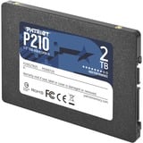 Patriot P210 2 TB, SSD schwarz, SATA 6 Gb/s, 2,5"