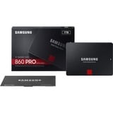 SAMSUNG 860 PRO 1 TB, SSD SATA 6 Gb/s, 2,5", intern