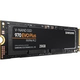 SAMSUNG 970 EVO Plus 250 GB, SSD schwarz, PCIe 3.0 x4, NVMe 1.3, M.2 2280, intern