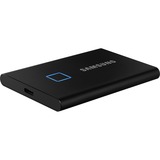 SAMSUNG Portable SSD T7 Touch 2TB, Externe SSD schwarz, USB-C 3.2 Gen 2 (10 Gbit/s), extern
