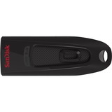 SanDisk Ultra 256 GB, USB-Stick schwarz/rot, USB-A 3.2 Gen 1