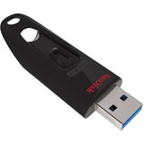 SanDisk Ultra 256 GB, USB-Stick schwarz/rot, USB-A 3.2 Gen 1