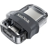 SanDisk Ultra Dual USB Laufwerk m3.0 128 GB, USB-Stick USB-A 3.2 Gen 1