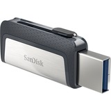 SanDisk Ultra Dual USB Typ-C Laufwerk 256 GB, USB-Stick USB-A 3.2 Gen 1, USB-C 3.2 Gen 1
